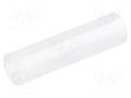 Spacer sleeve; LED; Øout: 4mm; ØLED: 3mm; L: 15mm; natural; UL94V-2 FIX&FASTEN FIX-LEDS-15