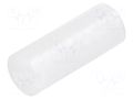 Spacer sleeve; LED; Øout: 5mm; ØLED: 5mm; L: 12.5mm; natural; UL94V-2 FIX&FASTEN FIX-LED-12.5