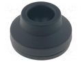 Foot; with no-slip disk; Base dia: 32mm; polyamide; H: 15mm ELESA+GANTER LS.A-32-14-AS