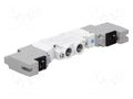 Electromagnetic valve; 1÷7bar; 5/2 bistable; aluminium; IP65 SMC SY52205DO01FQ