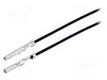 Cable with connectors; Standard .062" female; Len: 0.3m; 22AWG MOLEX MX-68801-4057