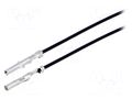 Cable with connectors; Standard .062" female; Len: 0.3m; 22AWG MOLEX MX-68801-4057