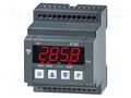 Module: regulator; temperature; SPDT; OUT 2: SPDT; K85; 250VAC/8A ASCON TECNOLOGIC K85T-LCRR