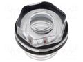 Level indicator; Inspect.hole dia: 9mm; G 1/4"; 2÷3Nm; max.110°C ELESA+GANTER HFTX.9-1/4