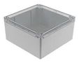 SMALL ENCLOSURE, PC, GREY/CLEAR 1554WA2GYCL