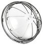 LED LENS, DOME, PC, CLEAR, 80MM 1-2328823-1