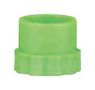 SYRINGE BARREL TIP CAP, GREEN, PK50 8001038