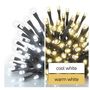 LED Christmas chain 2-in-1, 10 m, outdoor and indoor, warm/cool white, programmes, EMOS D4AL05 8592920095805