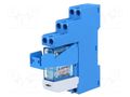 Relay: interface; DPDT; Ucoil: 24VDC; 8A; 8A/250VAC; 8A/30VDC; 48.52 FINDER 48.52.7.024.005