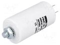 Capacitor: polypropylene; motors, run; 10uF; 450V; Ø35x65mm; ±5% SR PASSIVES CBB60E-10/450