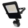 LED Floodlight VISIO with motion sensor, 20 W, black, neutral white, EMOS ZS2923 8592920142059
