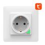 Smart WiFi Wall Socket Avatto N-WOT10-EU-W TUYA (white), Avatto N-WOT10-EU-W