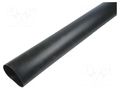 Heat shrink sleeve; glued; 3.5: 1; 63mm; L: 1m; black HELLERMANNTYTON MA47-63/19-BK