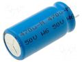 Capacitor: electrolytic; low ESR; THT; 470uF; 50VDC; Ø12.5x25mm VISHAY MAL213661471E3