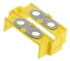 BARRIER STRIP JACKET W/LUG, YELLOW, 6PC BSJ-K.