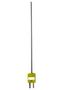 THERMOCOUPLE PROBE, STAINLESS STEEL, 6" KMQSS-125G-6.