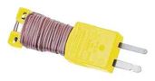 INSULATED THERMOCOUPLE, K TYPE, PLUG SC-GG-K-30-36.