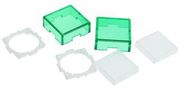 SWITCH LENS, SQUARE, GREEN ALQW2BLU-G