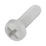 PLASTIC SCREW, PAN HEAD SLOTTED, M3, 8MM 97790803111