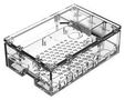 RASPBERRY PI 4 CASE - CLEAR ASM-1900136-01