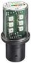 LED REPLACEMENT LAMP, BA15D, RED DL1BDM4