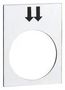 LEGEND PLATE, PENDENT CNTRL, 30MM X 40MM ZB2BY4908