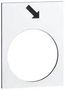 LEGEND PLATE, 30MM X 40MM, PENDANT CNTRL ZB2BY4913