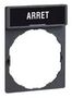 30MM X 40MM LEGEND HOLDER, CONTROL UNIT ZBY2104