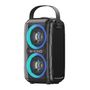 Wireless Bluetooth Speaker W-KING T9II 60W + microphone (black), W-KING T9II black