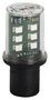 LED REPLACEMENT LAMP, BA15D, GREEN DL1BKB3