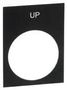 LEGEND PLATE, 30MM X 40MM, PUSHBUTTON SW ZB2BY2307