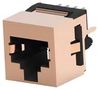 RJ45 CONNECTOR, JACK, 8P8C, 1 PORT, CAT3 5557484-1