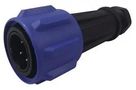 CIRCULAR CONNECTOR, PLUG, 5POS, SCREW PX0911/05/P