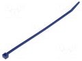 Cable tie; with metal; L: 150mm; W: 3.5mm; blue; polyamide; 135N HELLERMANNTYTON MCT30R