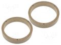 Spacer ring; MDF; 165mm; Honda; impregnated,varnished; 2pcs. 4CARMEDIA MDF-D.06