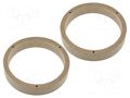 Spacer ring; MDF; 165mm; Honda; impregnated,varnished; 2pcs. 4CARMEDIA MDF-D.06