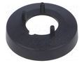 Nut cover; ABS; black; push-in; Ø: 15.5mm; Øint: 14mm OKW A7510000