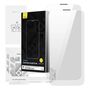 Tempered Glass Baseus Corning for iPhone 13/13 Pro/14 with built-in dust filter, Baseus P60012218201-03