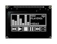 OLED GRAPHIC DISPLAY, COB, 128X64PIXELS MCOB128064JX-WM