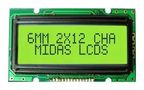 ALPHANUMERIC DISPLAY, STN, 5.5MM, COB MC21205A6W1-SPTLY