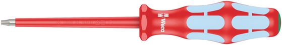 3167 i VDE-insulated TORX® screwdriver, stainless steel, TX 10x80, Wera 05022762001