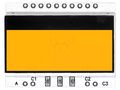 Backlight; LED; 36x27.5x2.6mm; amber DISPLAY VISIONS EALED36X28-A