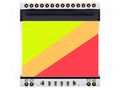 Backlight; LED; 39x41x2.7mm; yellow-green/red DISPLAY VISIONS EALED39X41-GR