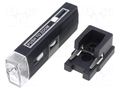 Hand microscope; Mag: x60÷x100; 155x49x25mm; 80g GOLDTOOL MIKR-58