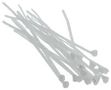 CABLE TIES, SELF-LOCK, 91.95MM L, NYLON, 18LB, NATURAL, PK100 TY523M