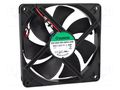 Fan: DC; axial; 12VDC; 120x120x25mm; 127.42m3/h; 34dBA; ball; 24AWG SUNON EEC0251B3-A99