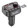 Transmiter FM Budi with Charger 42W, Bluetooth 5.0, USB-C PD, microSD (black), Budi 6971536923573