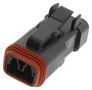 AUTOMOTIVE HOUSING, PLUG, 2POS, 13A DT06-2S-EP06