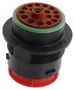 AUTOMOTIVE HOUSING, RCPT, 18POS HDP24-24-18PN