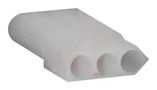 CONNECTOR HOUSING, RCPT, 3POS, 5.03MM 03-09-1033